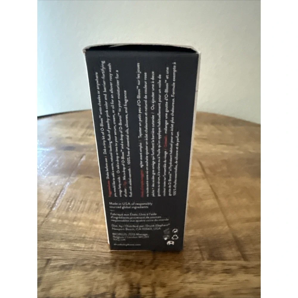 Drunk Elephant O-Bloos Rosi Drops Liquid Blush Buildable Natural 1 fl oz. NIB